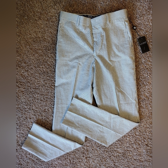 Lauren Ralph Lauren Pinstripe Pants NWOT - Picture 2 of 14